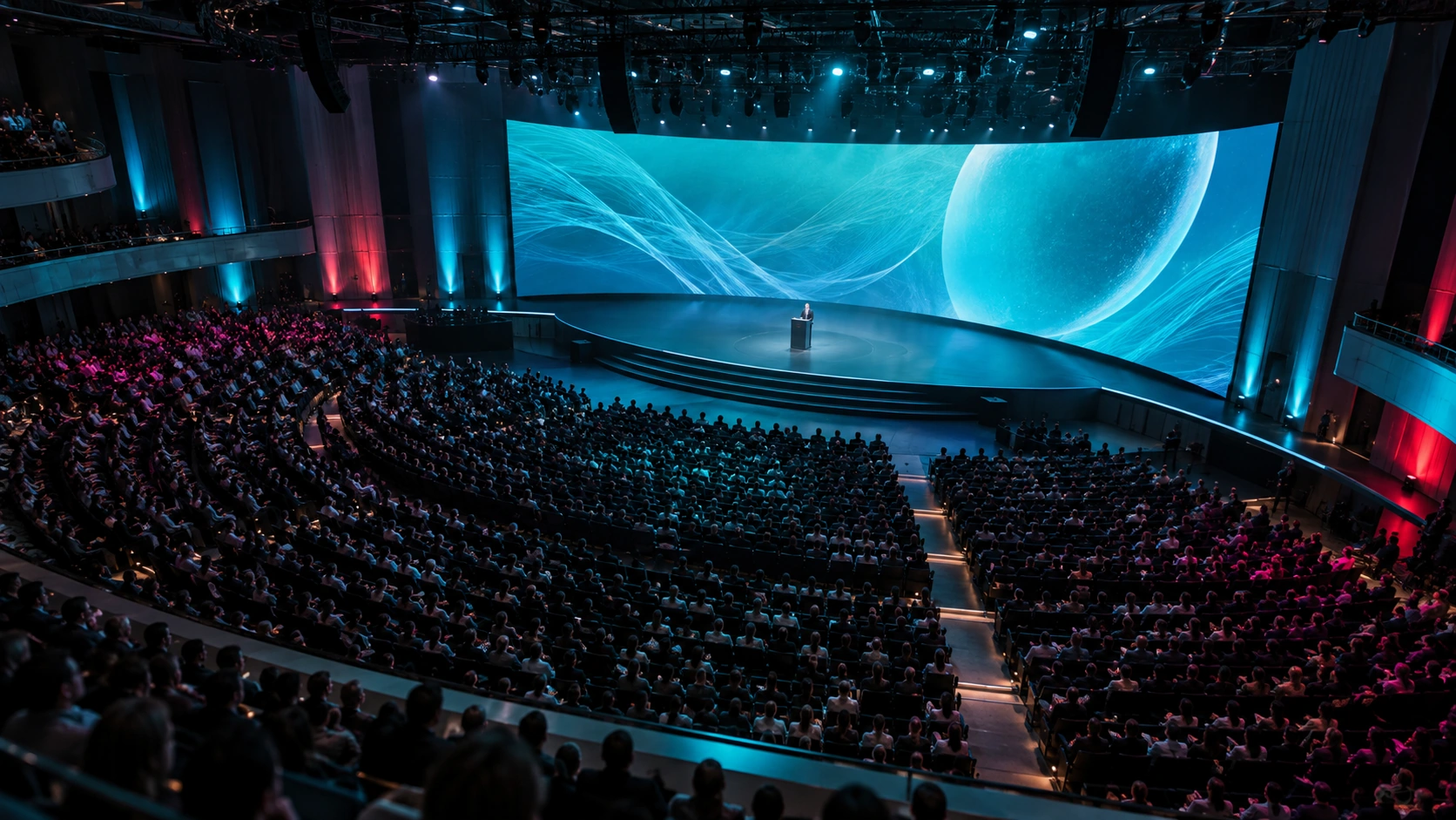 Conferences & conventions at large scale