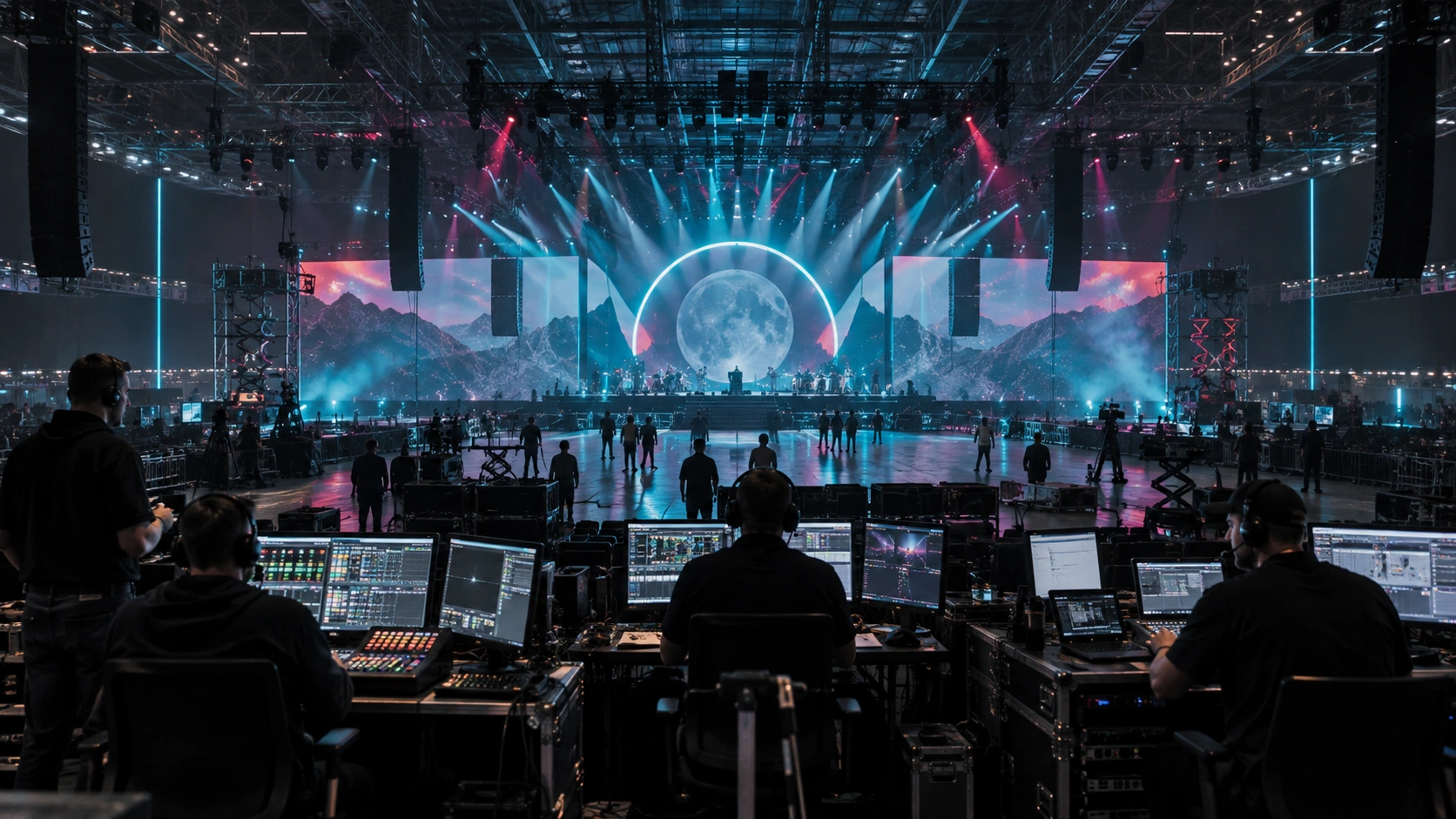 Event planning at large scale